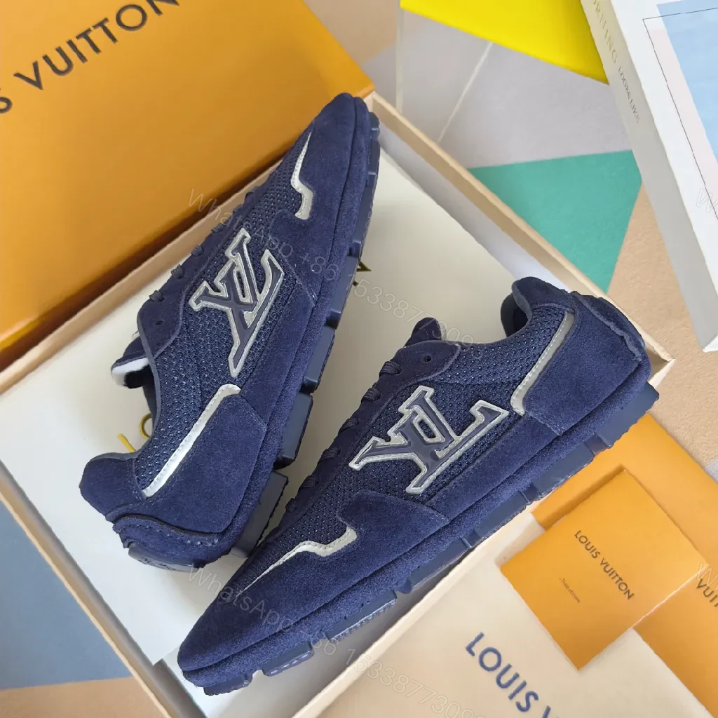 View 9 of Lightweight Mesh & Suede Luxe Sneakers with Subtle Detail