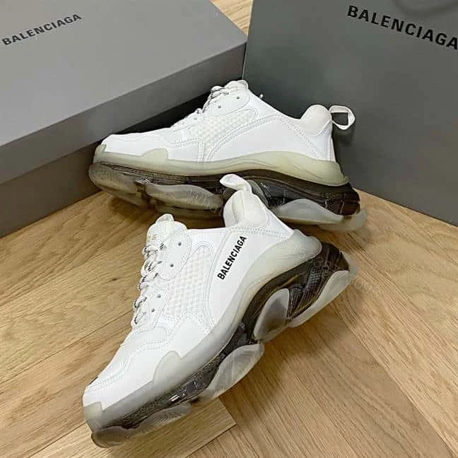 View 8 of BALENCIAGA MEN’S TRIPLE S SNEAKER CLEAR SOLE – BB192