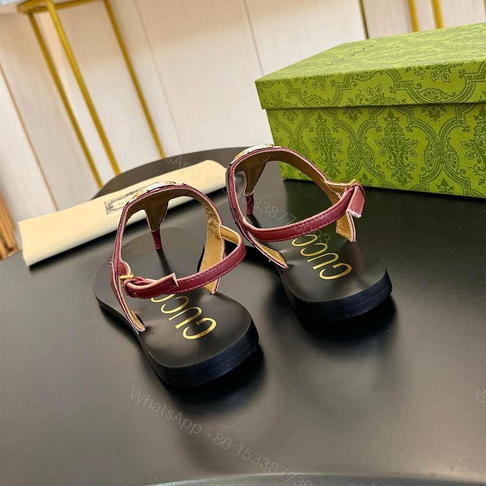 View 6 of GUCCI Women’s Interlocking G Web sandal 462507