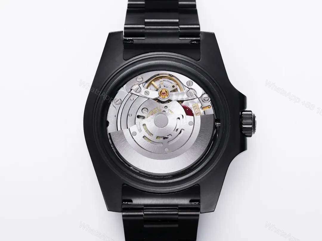 View 8 of OW Factory Clean Factory V9 Rolex Submariner Date Black PVD Stainless Steel Watch – Black Dial