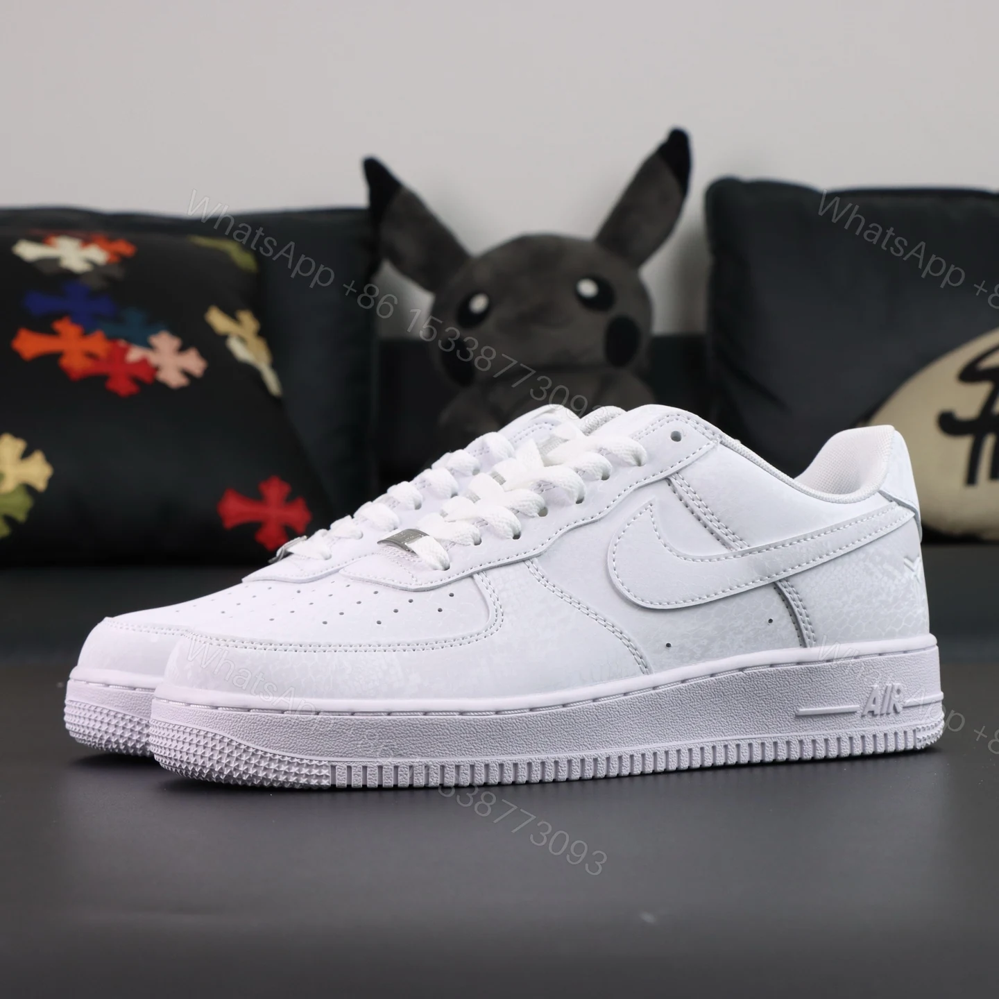 View 8 of Kobe Bryant Air Force 1 Forever White Reps