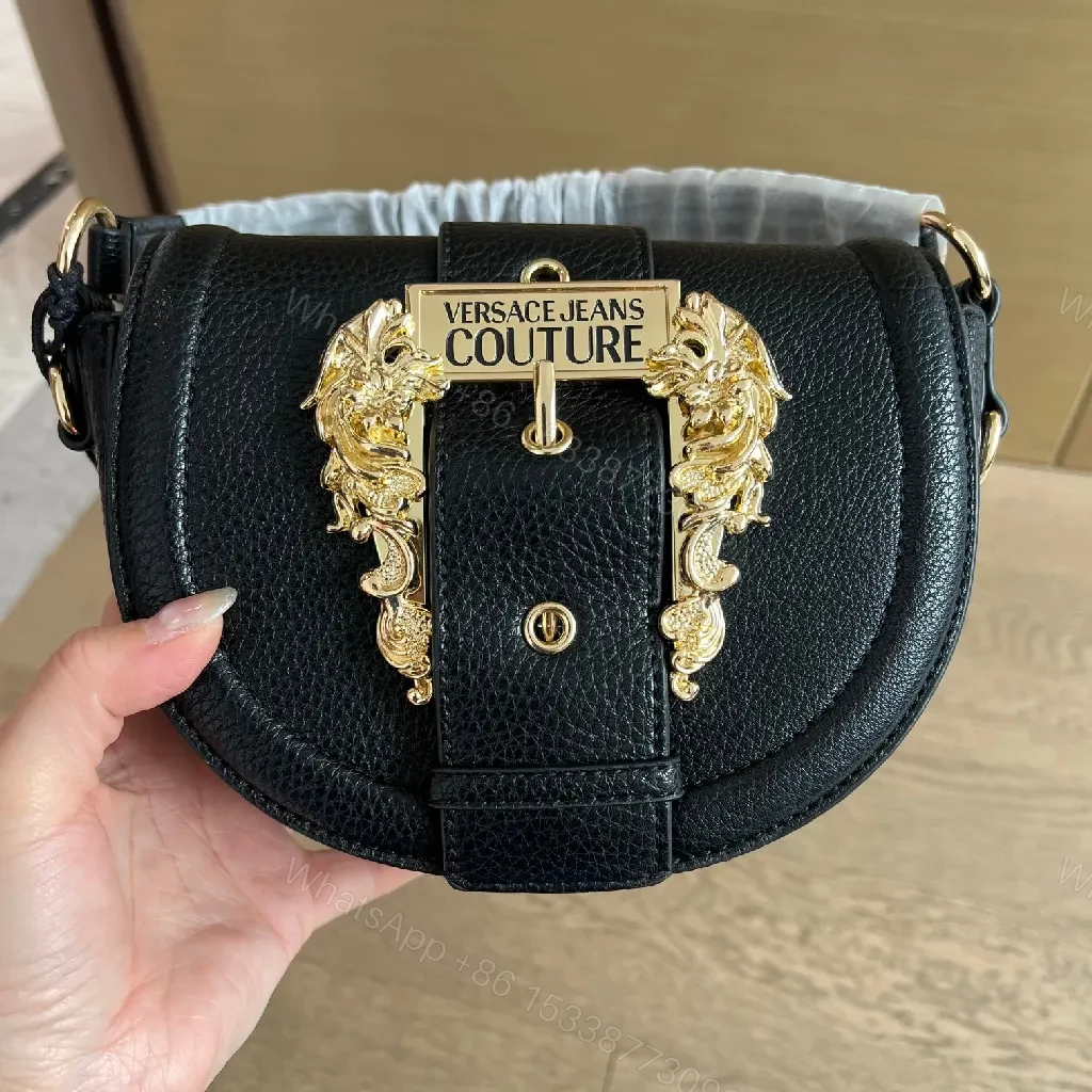 View 9 of Gold-Crest Mini Bag: Leather, Versace Jeans Couture Luxury