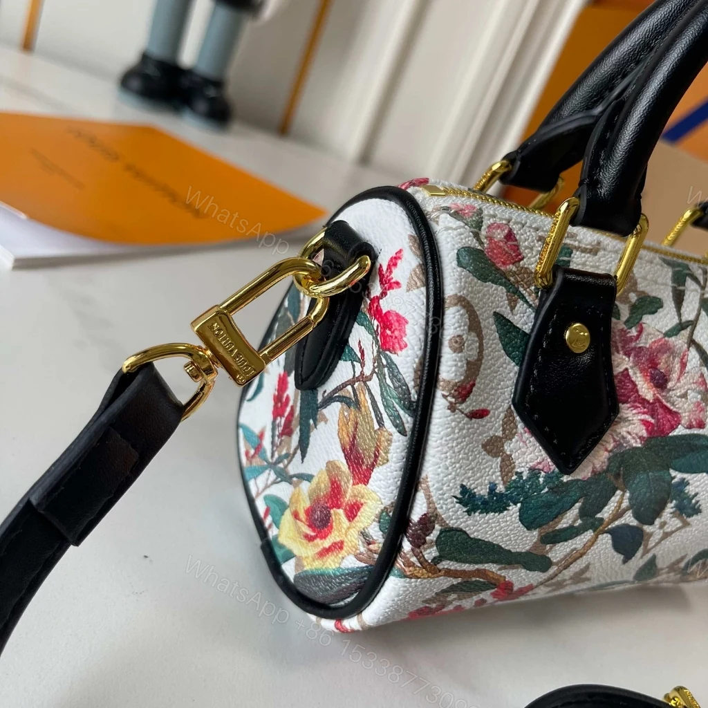 View 7 of Louis Vuitton Nano Speedy Monogram Canvas Dune 16Cm M29149