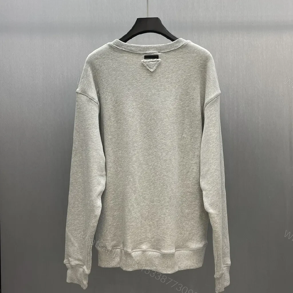 View 10 of Cozy Minimalist Fleece Crewneck Sweatshirt – Subtle Logo, All‐Day Comfort