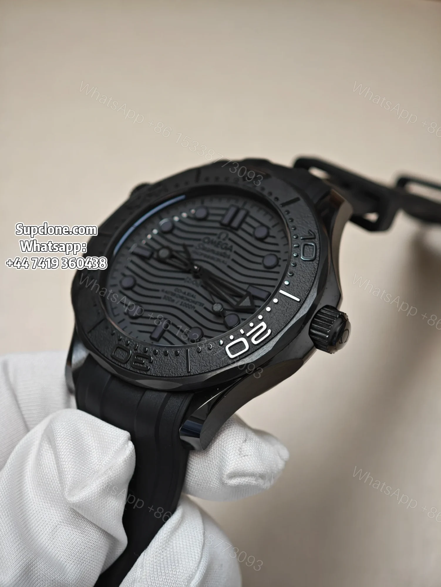 View 3 of Omega Super Clone Seamaster Diver 300M 43.5MM 210.92.44.20.01.003