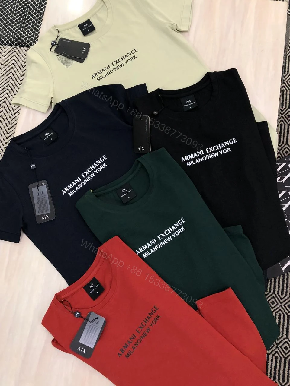 View 5 of BUY FIRST COPY T-SHIRT FOR WOMEN BY ARMANI EXCHANGE
