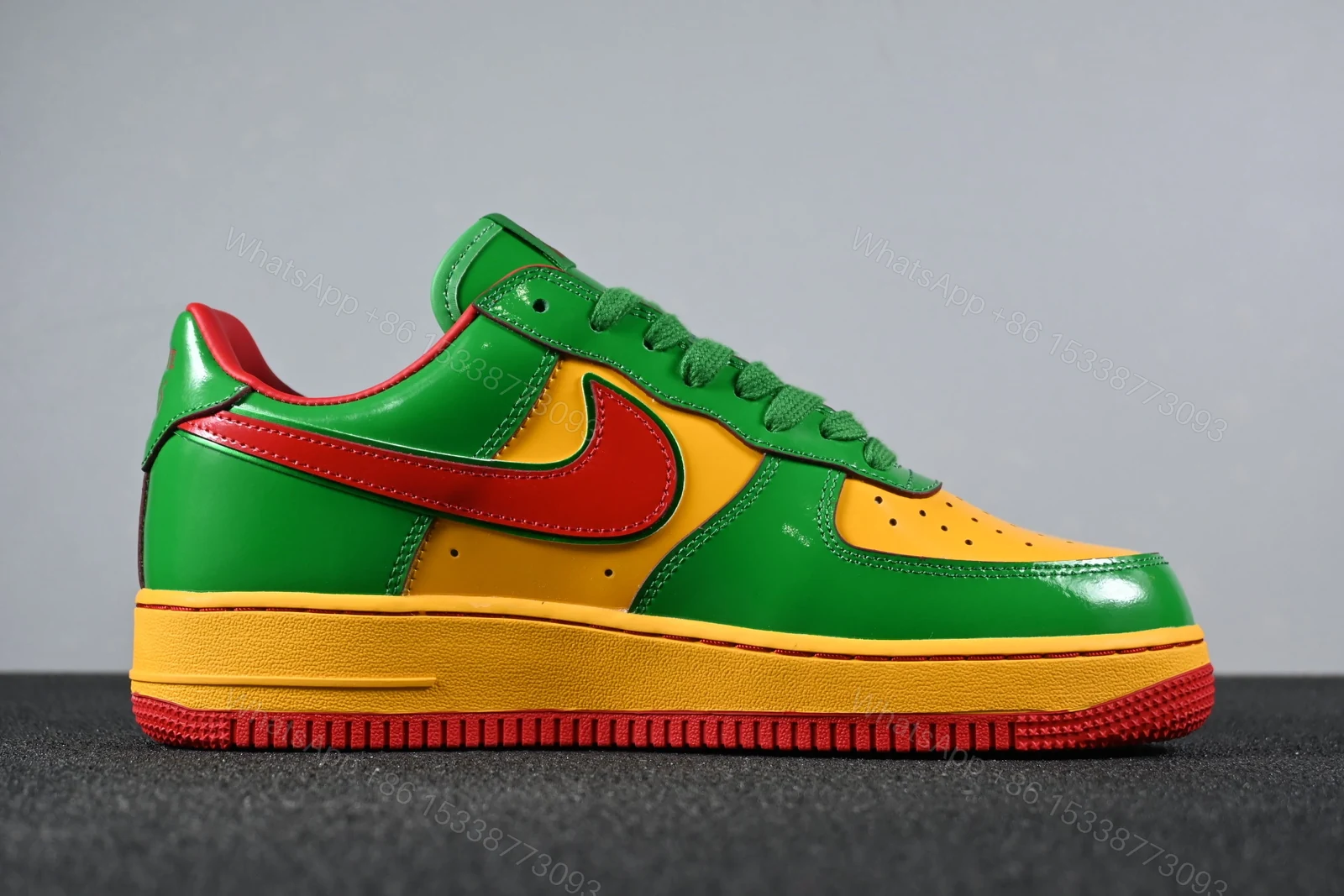 View 2 of Nike Air Force 1 Low Lil Yachty Concrete Boys Lucky Green