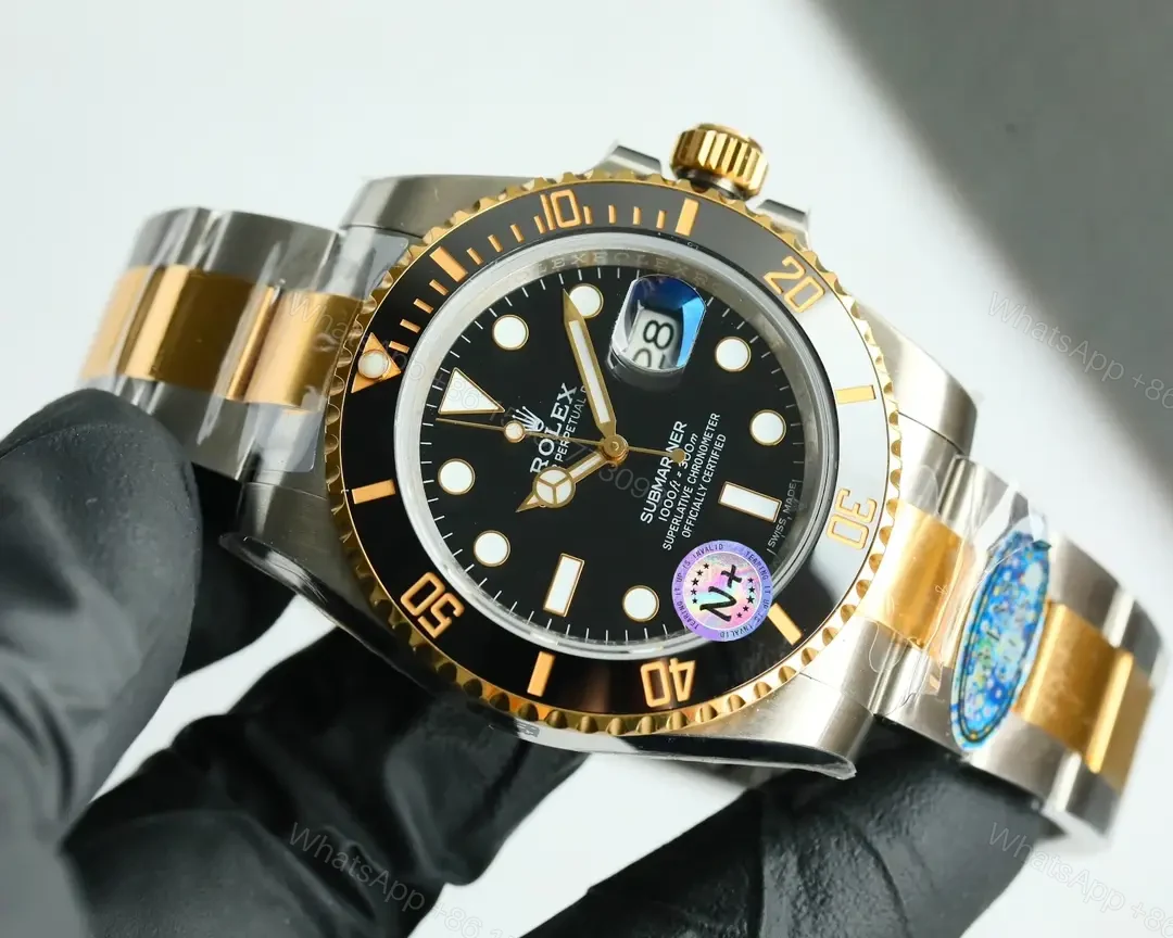 View 4 of Rolex Submariner 41mm Steel Yellow Gold Oyster Bracelet Premium Edition 126613LN
