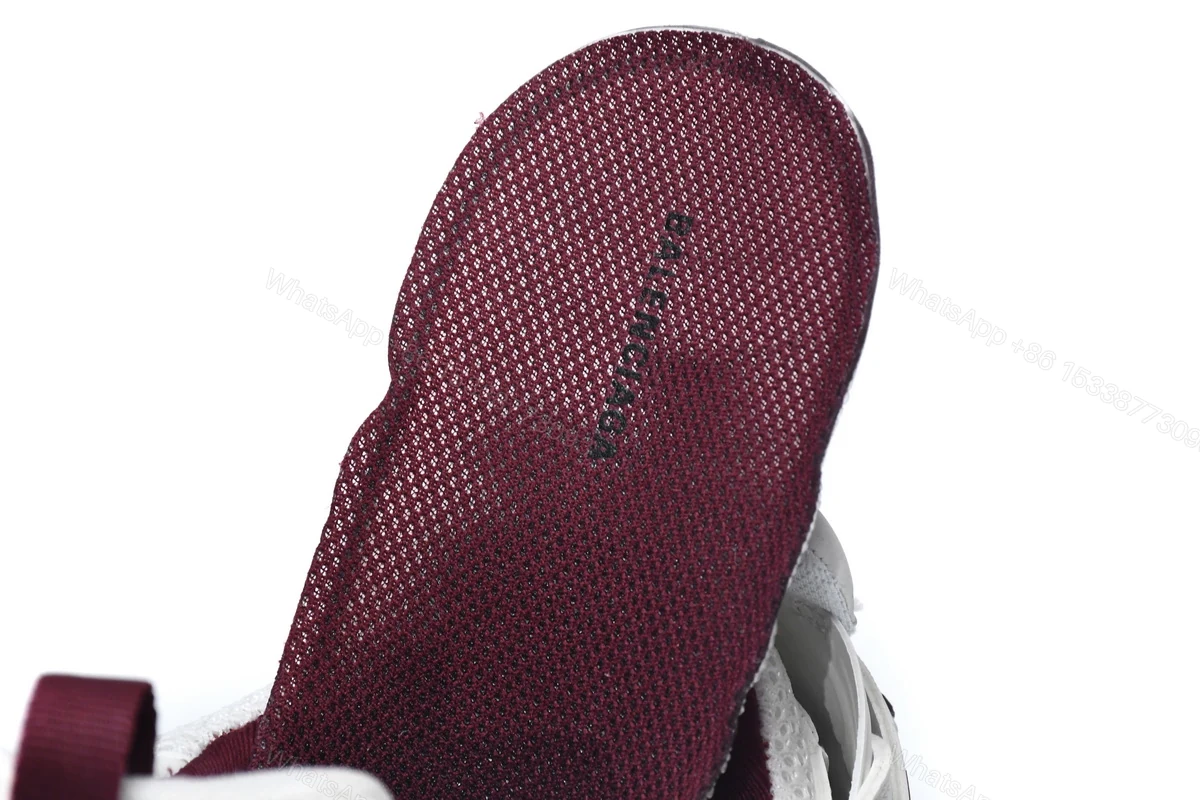 View 9 of Balenciaga Track White Claret Red 542436 W1JH 1915