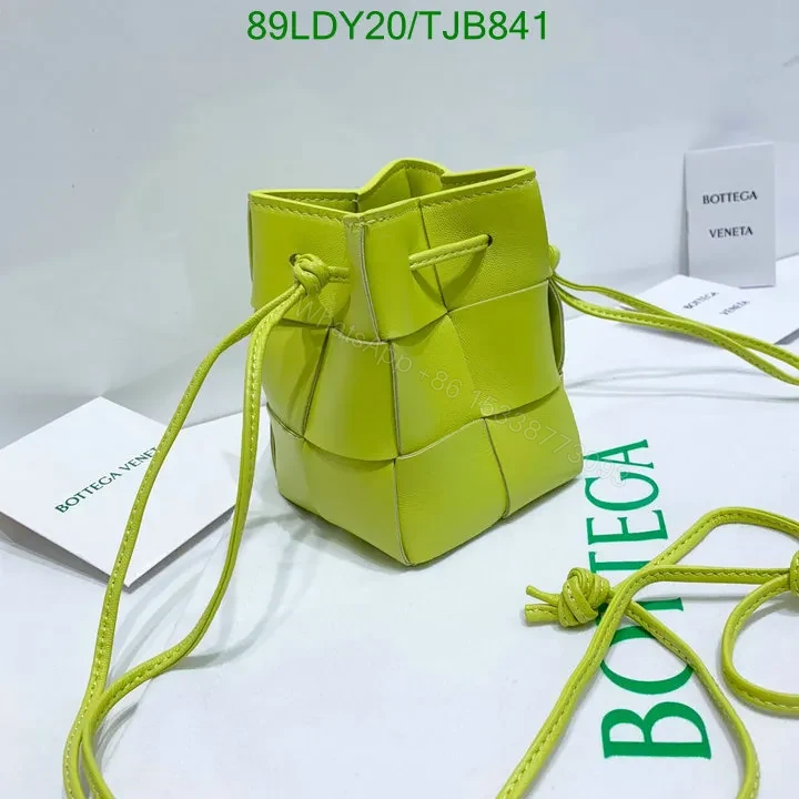 View 58 of Bottega Veneta Red Cassette Bucket Shoulder Bag LK7475