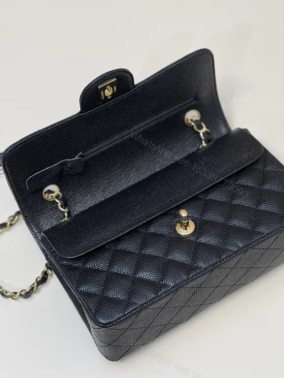 View 4 of Chanel-Inspired Quilted Leather Shoulder Bag: Luxe Everyday elegance