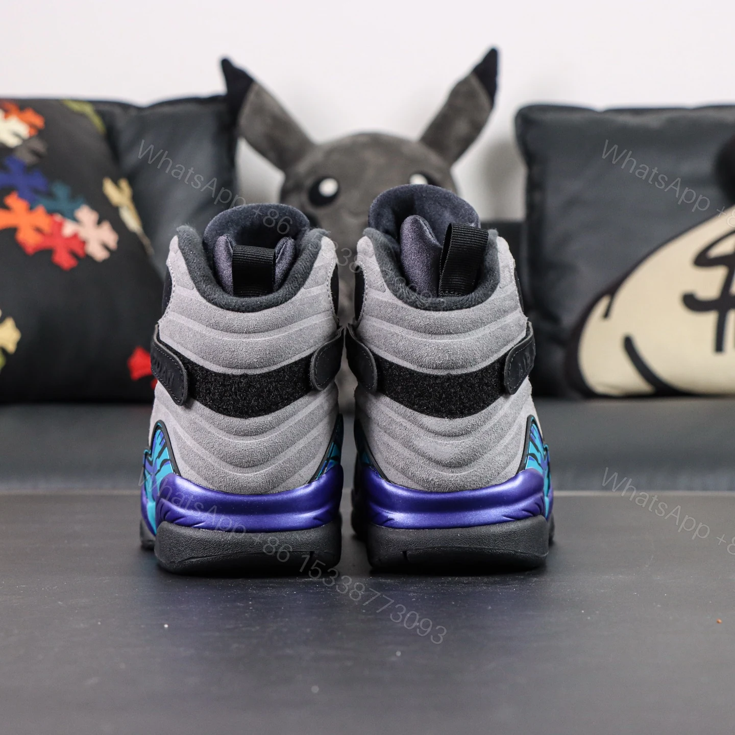 View 6 of Air Jordan 8 Retro “Aqua” 2025 Reps