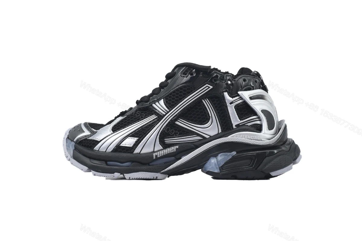 View 8 of Balenciaga Runner Sneaker Dark Gray 772767 W3RNY 0322