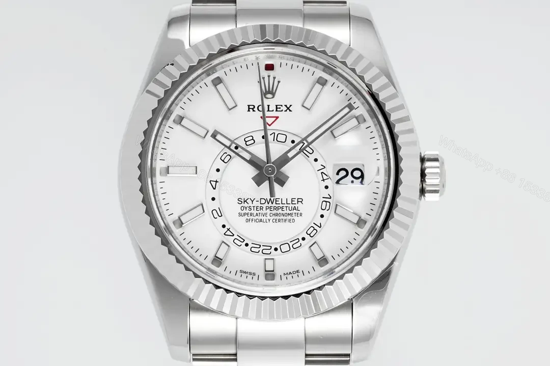 View 2 of Rolex Sky Dweller 326934-0001 42mm White Dial Watch 326934-0001