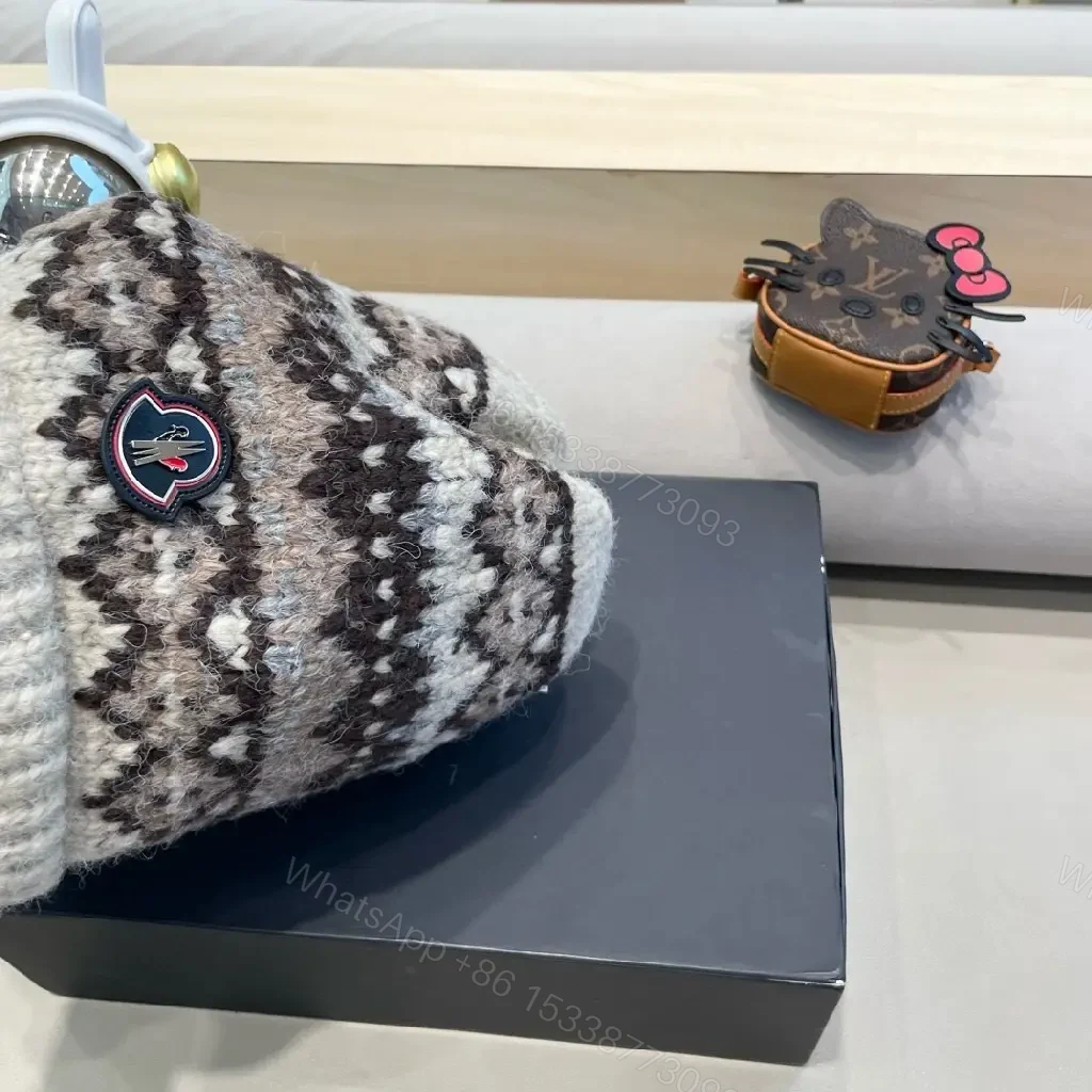 View 8 of Cozy Knit Hat with Subtle Logo – Premium Warmth Cap