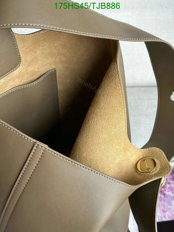 View 10 of Loewe Red Pebble Bucket Bag with Calfskin RA288