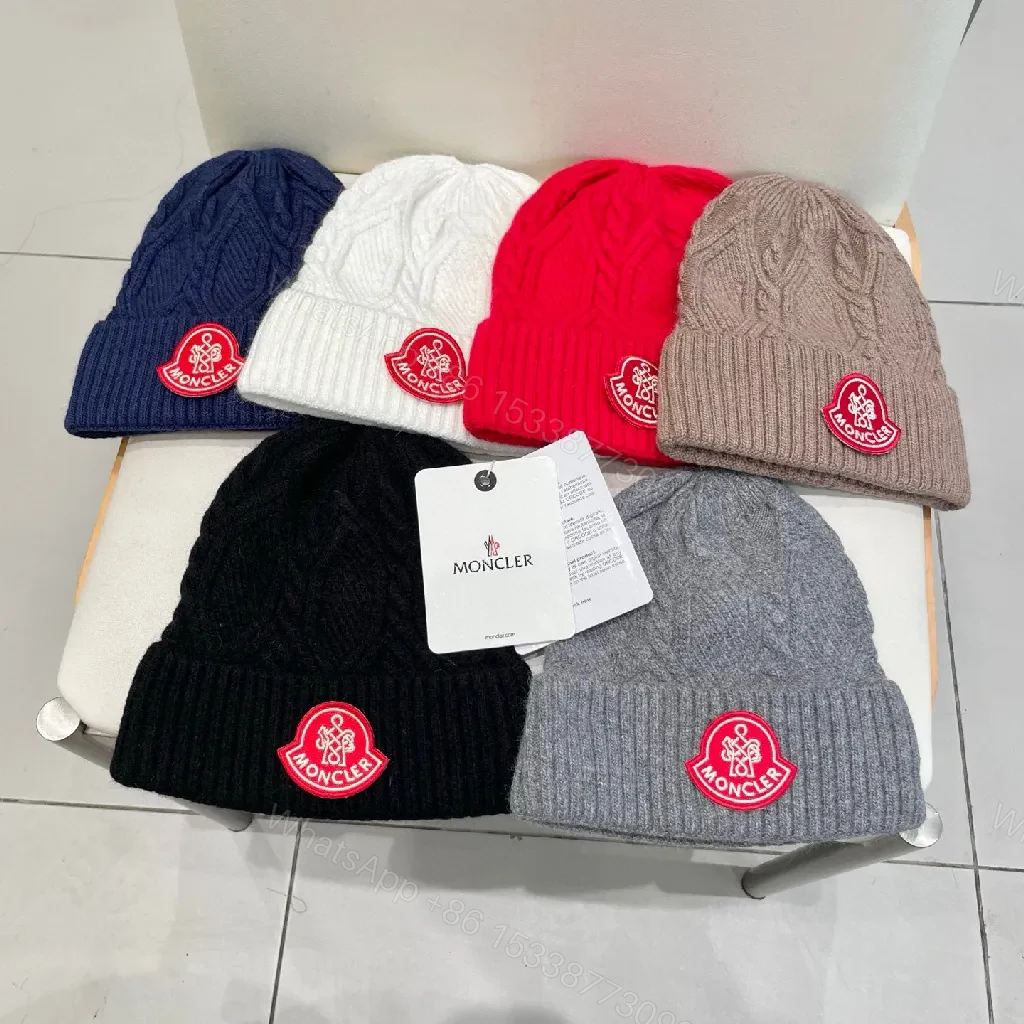 View 3 of Cozy Navy Knit Beanie with Ribbon Patch