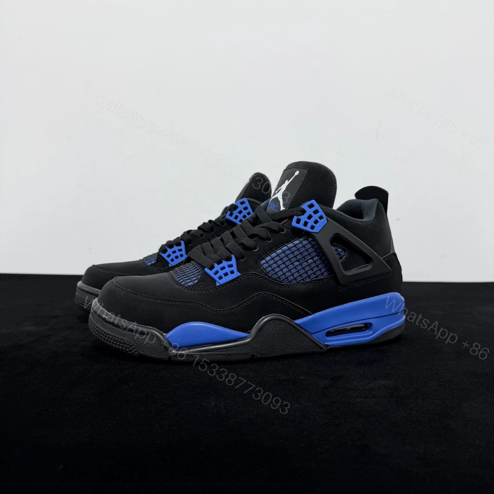 View 7 of Air Jordan 4 Blue Thunder Reps