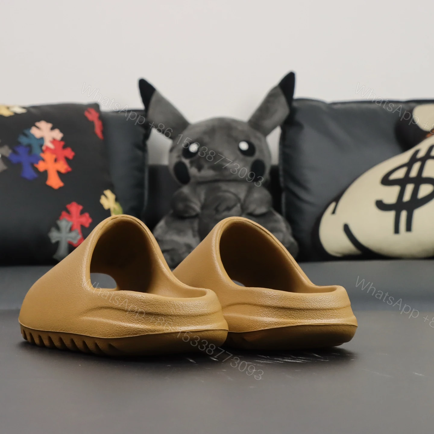 View 6 of UA Yeezy Slide “Ochre” Reps