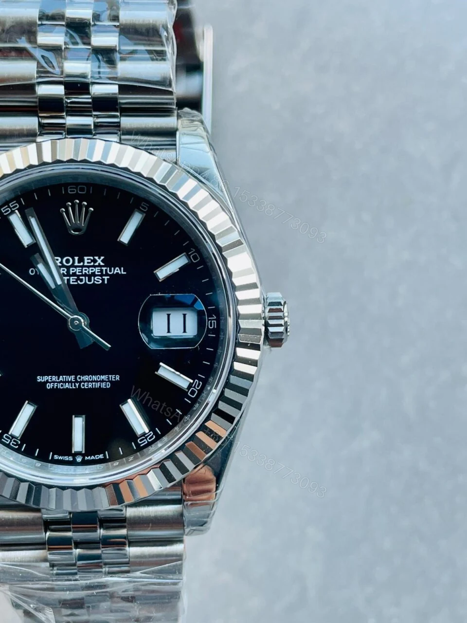 View 5 of VS Factory 1:1 Rolex DateJust 41 SS Best Edition 904L Steel Black Dial