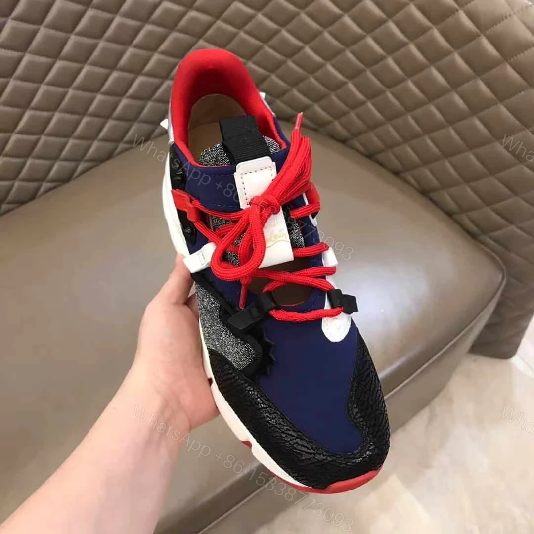 View 7 of CHRISTIAN LOUBOUTIN RED- RUNNER SNEAKER – CL057