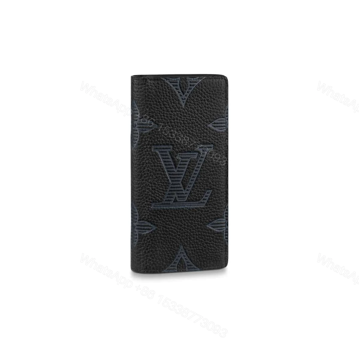 Louis Vuitton Brazza Wallet Taurillon Shadow Leather M80042 – RRG024 — view 1