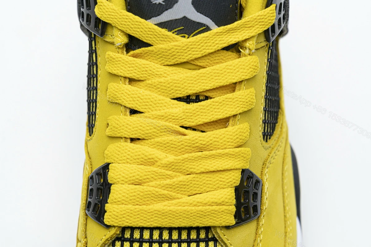 View 6 of Air Jordan 4 Retro Lightning 314254-702 (2006)
