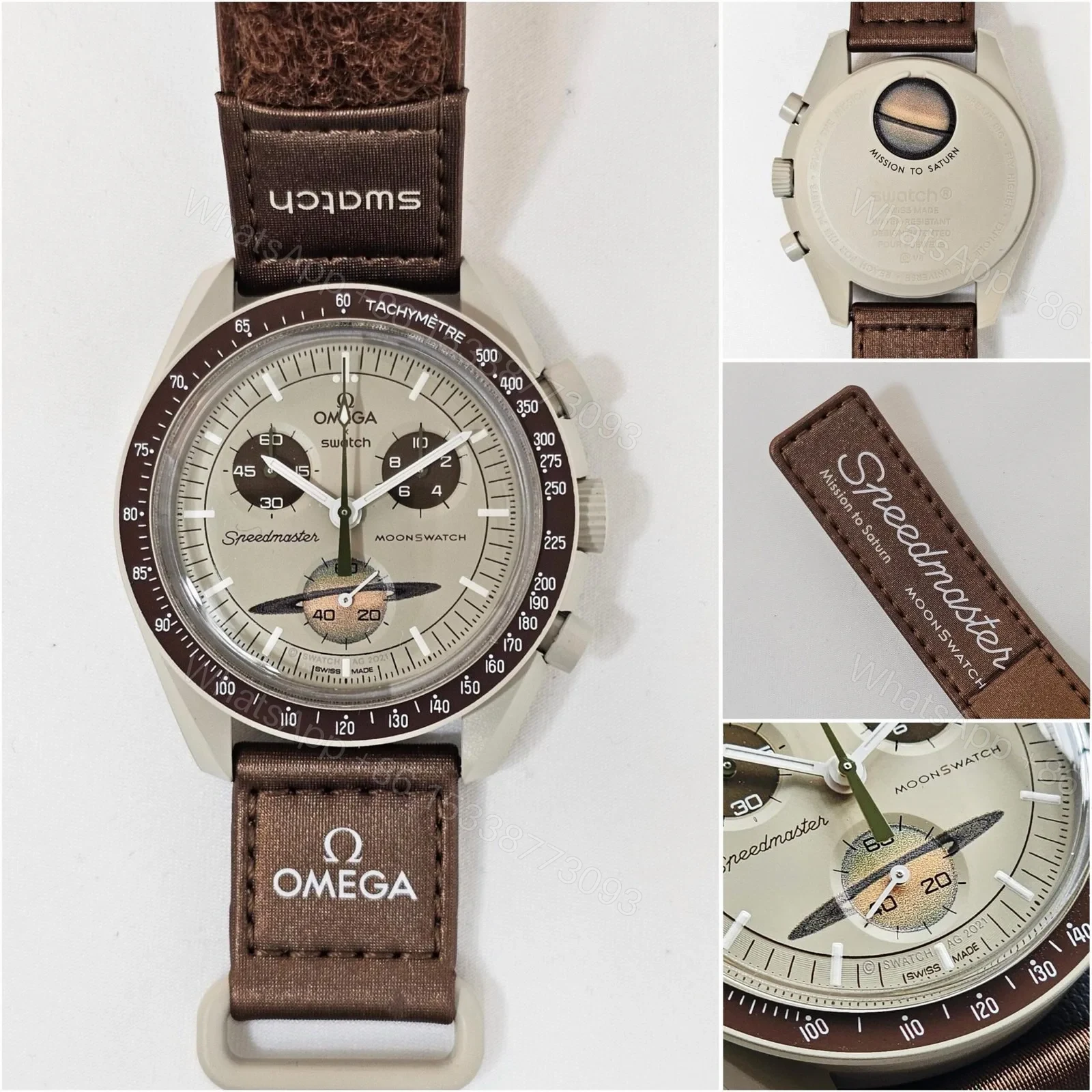 Omega x Swatch Mission to the Saturn — view 1