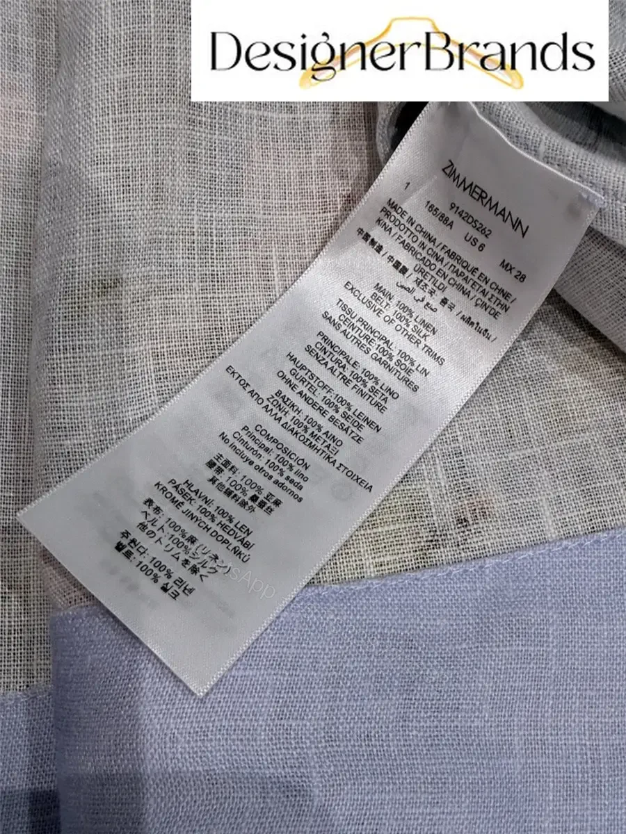 View 9 of Zimmermann Rebellion Button Mini Dress