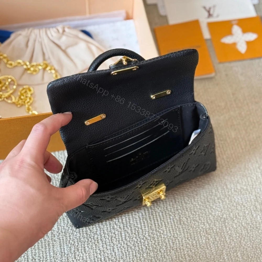 View 8 of Louis Vuitton Nano Madeleine Bag Black 20Cm M12144