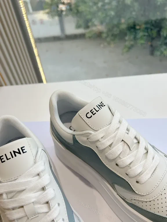 View 2 of Chic White Leather Sneakers - Premium Comfort, Designer Inspired