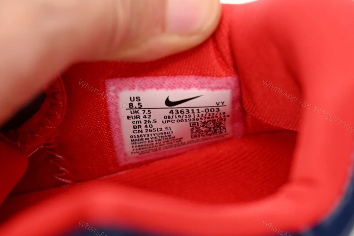 View 12 of Nike Kobe 6 Protro White Blue Red 436311-003