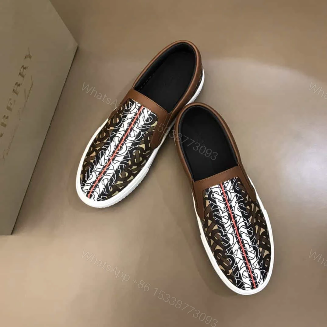 View 8 of BURBERRY LEATHER VINGATE SNEAKER- BBR81