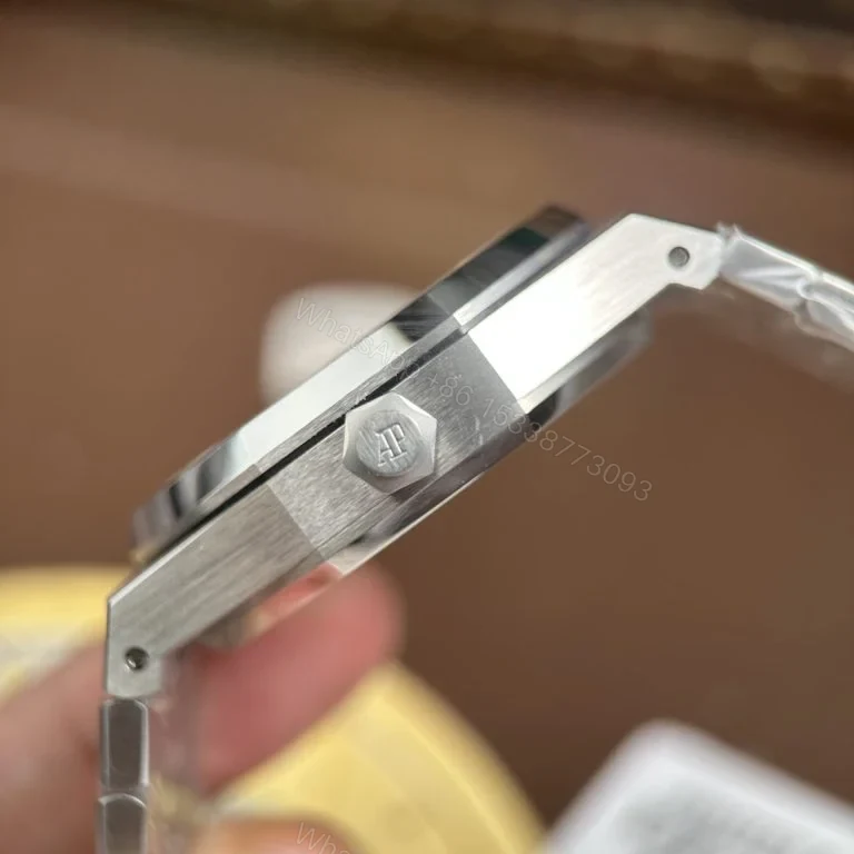 View 9 of Replica AP Royal Oak Flying Tourbillon White Gold Grey Dial 41mm