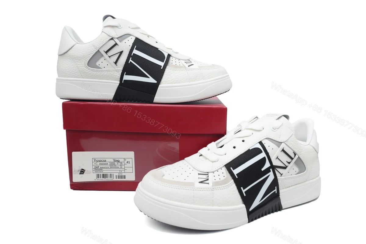 View 2 of Valentino Garavani VL7N Low Sneakers White Black