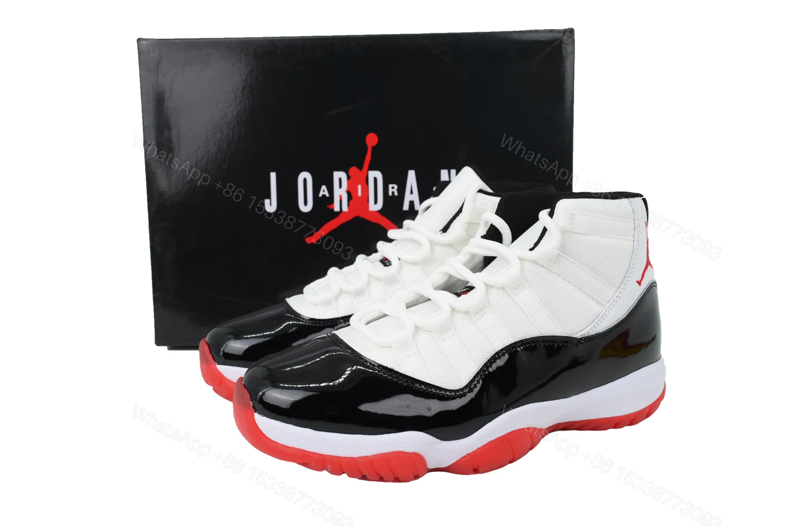 View 5 of Air Jordan 11 Retrowhite Black Red CT8012-106