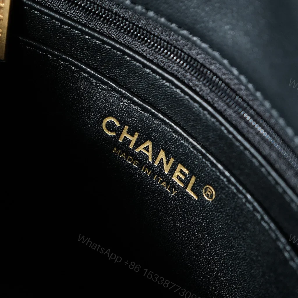 View 5 of Chanel 25C Flap Bag 19cm Black Quilted Lambskin