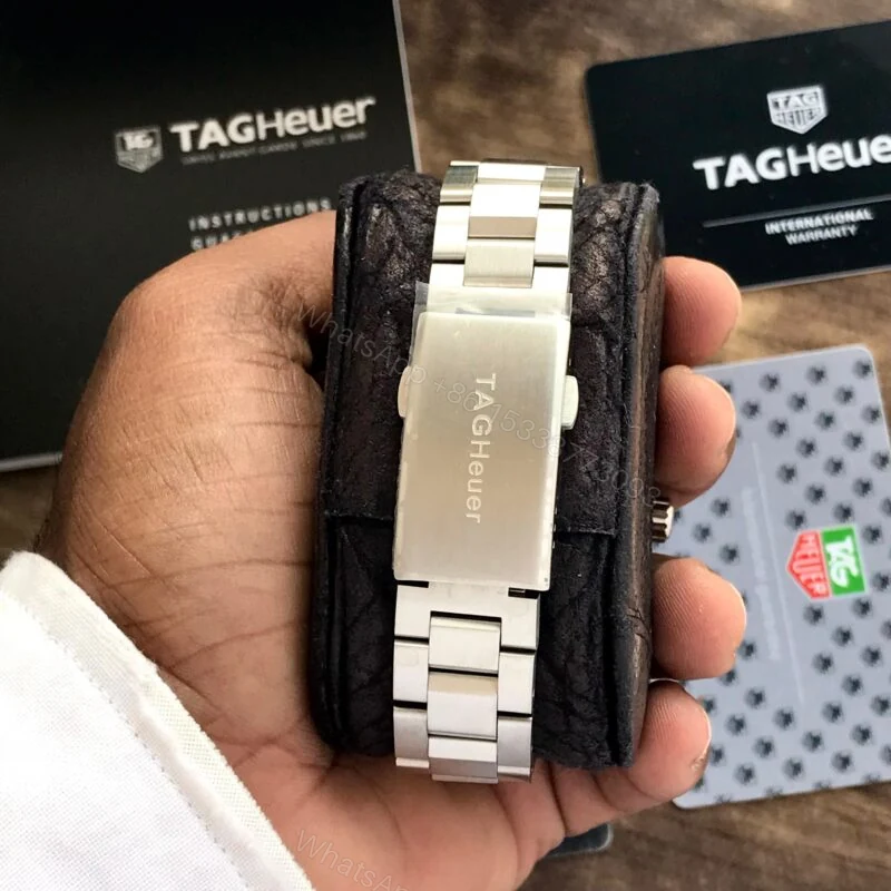 View 3 of Tag Heuer Aquaracer GMT Calibre 7 Blue Dial Automatic 40mm