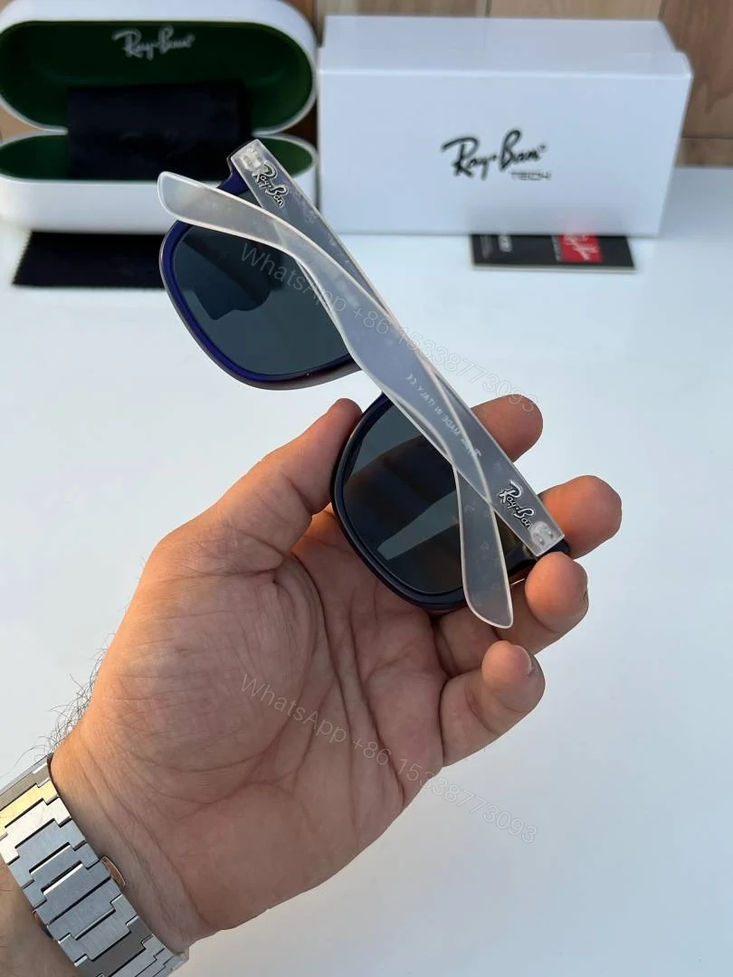 View 4 of First Copy Rayban 4165 Blue Water Sunglasses
