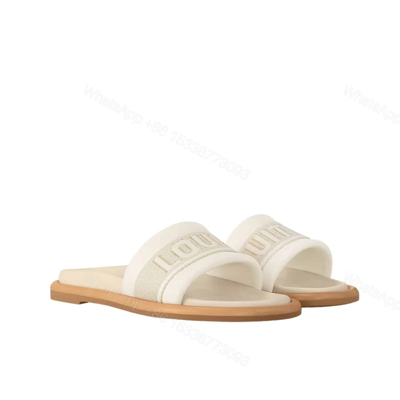 LOUIS VUITTON BLISS COMFORT MULE ECRU 1ACTIQ — view 1