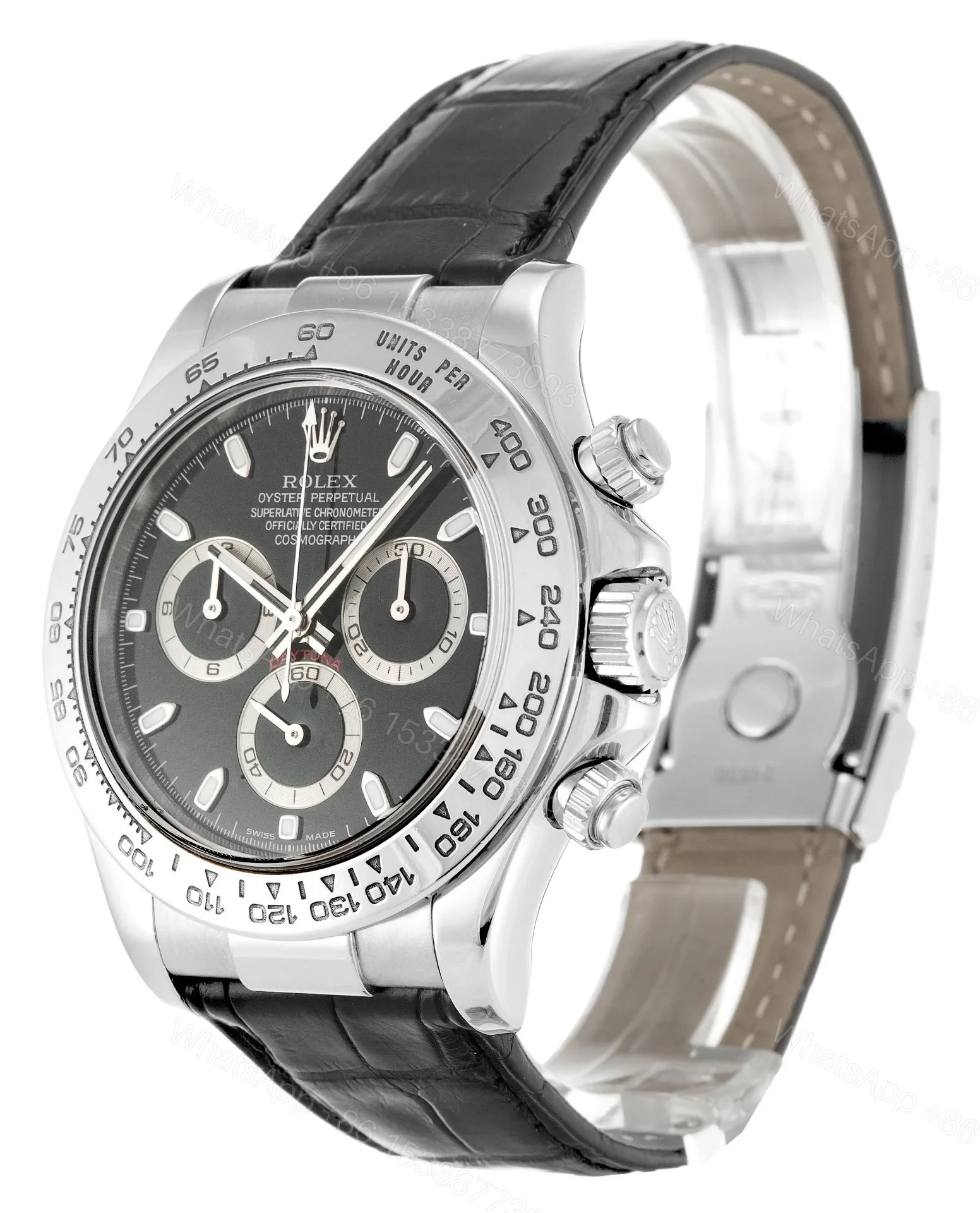 View 3 of Replica Rolex Daytona Black Dial 116519