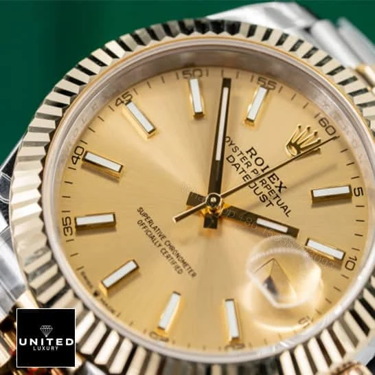 View 5 of Rolex Datejust 116233 Champagne Dial Replica