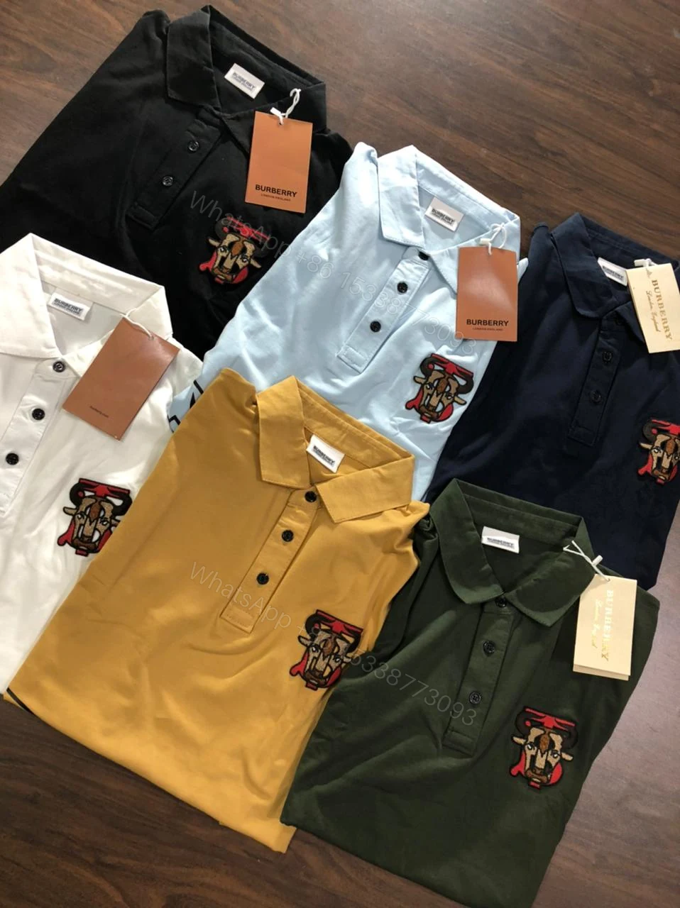 View 7 of FIRST COPY BURBERRY IMPORTED SUMMER POLO T-SHIRT