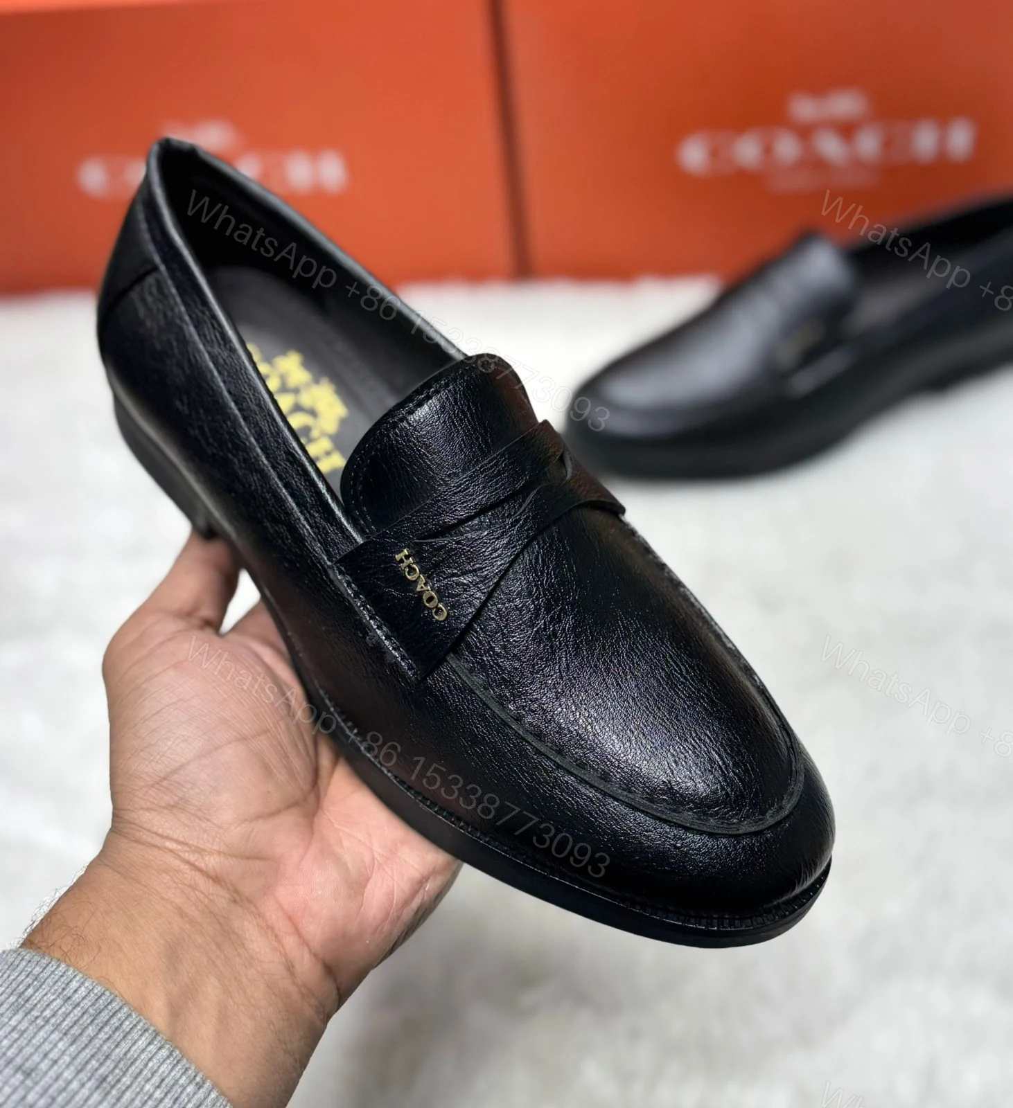 Coach Loafers First Copy Shoes — Premium Luxury | COD India — view 1