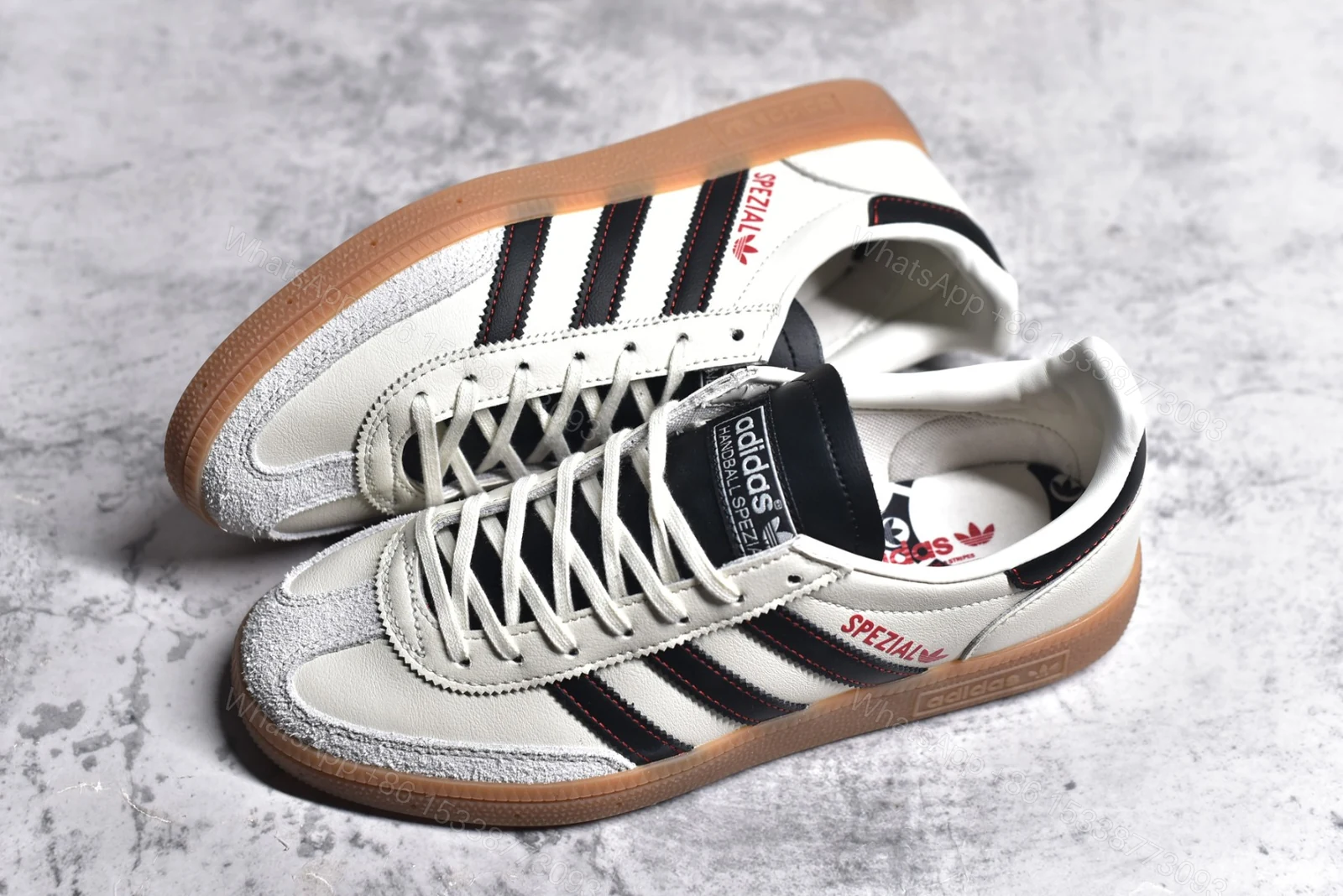 View 4 of Adidas Handball Spezial ‘Aluminum Core Black’