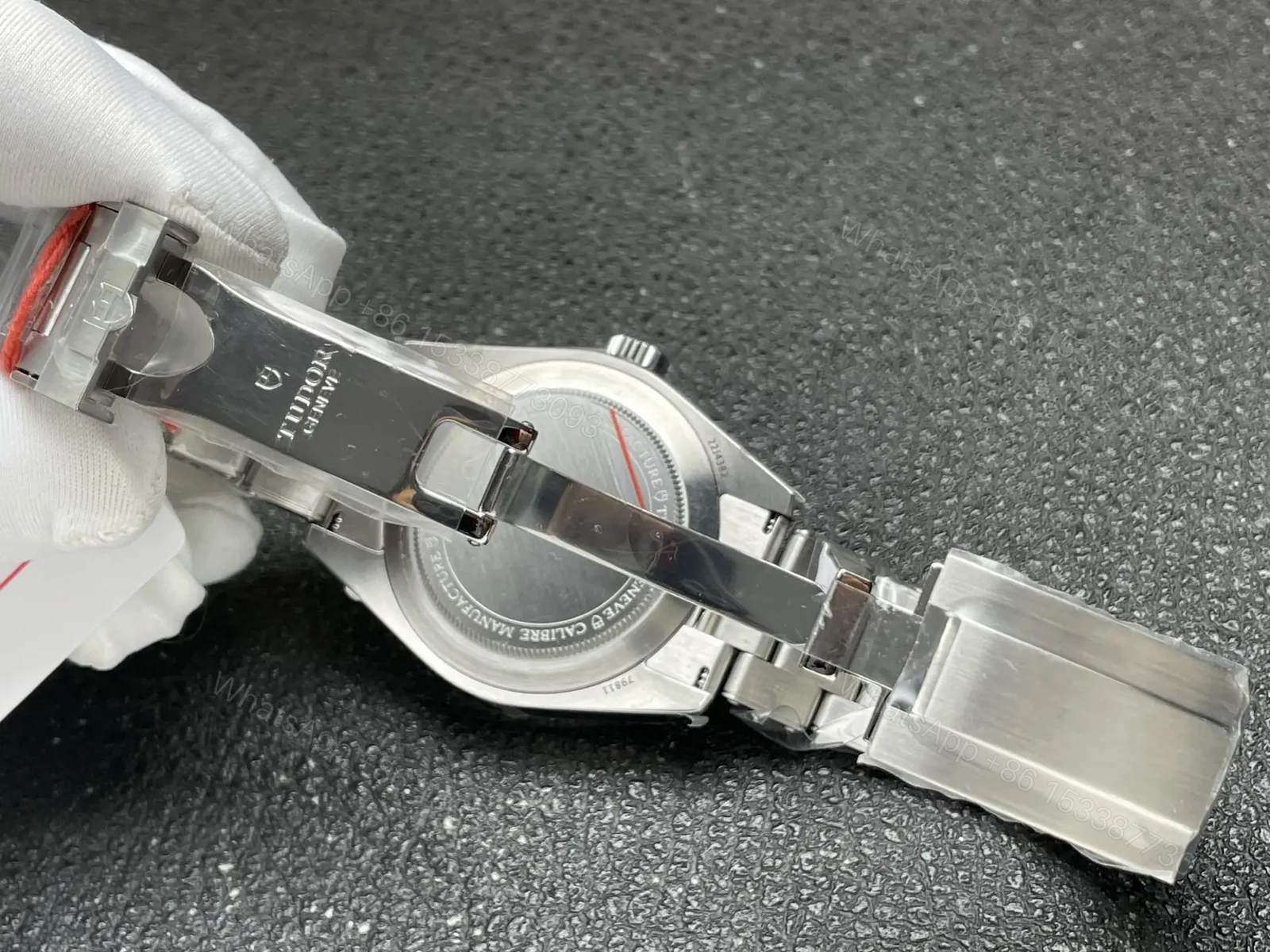 View 6 of Tudor GMT Watch Black Bay 58 Green Bezel White Dial Steel Bracelet Premium 39MM TUD-GMT-BB58-WHT-GRN-STL-39