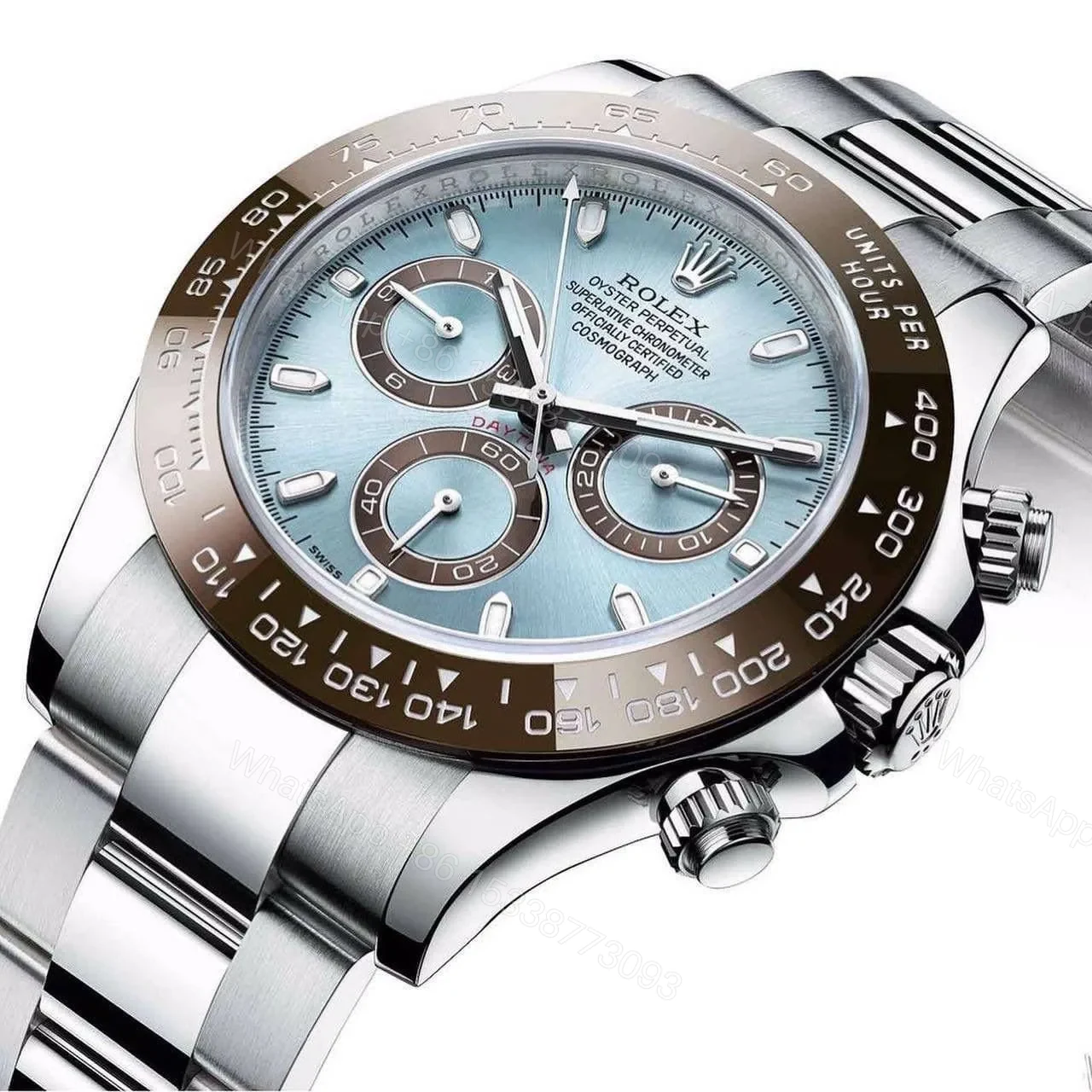View 3 of Rolex Cosmograph Daytona blue dial