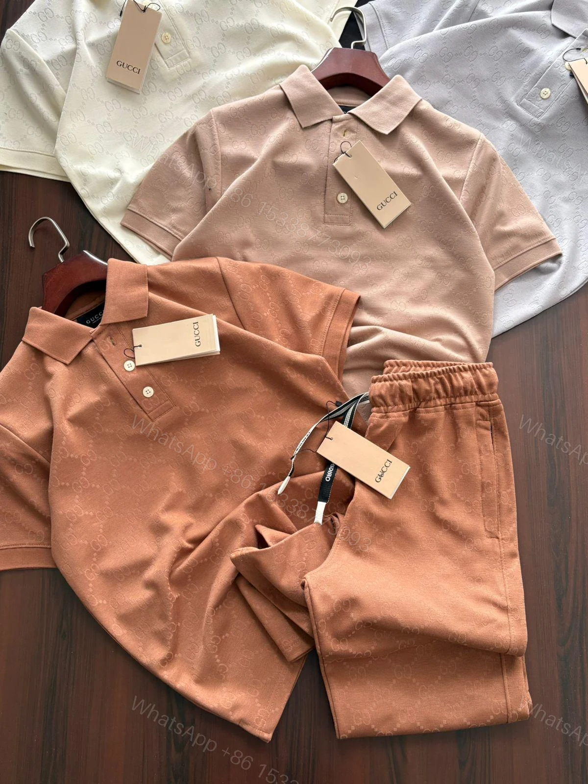 View 5 of Gucci Imported Premium Self Design Coord Set First Copy | AAA+ Replica