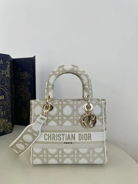 Chic Mini Tote - Signature Dior Letters, Compact Luxury Bag — view 1