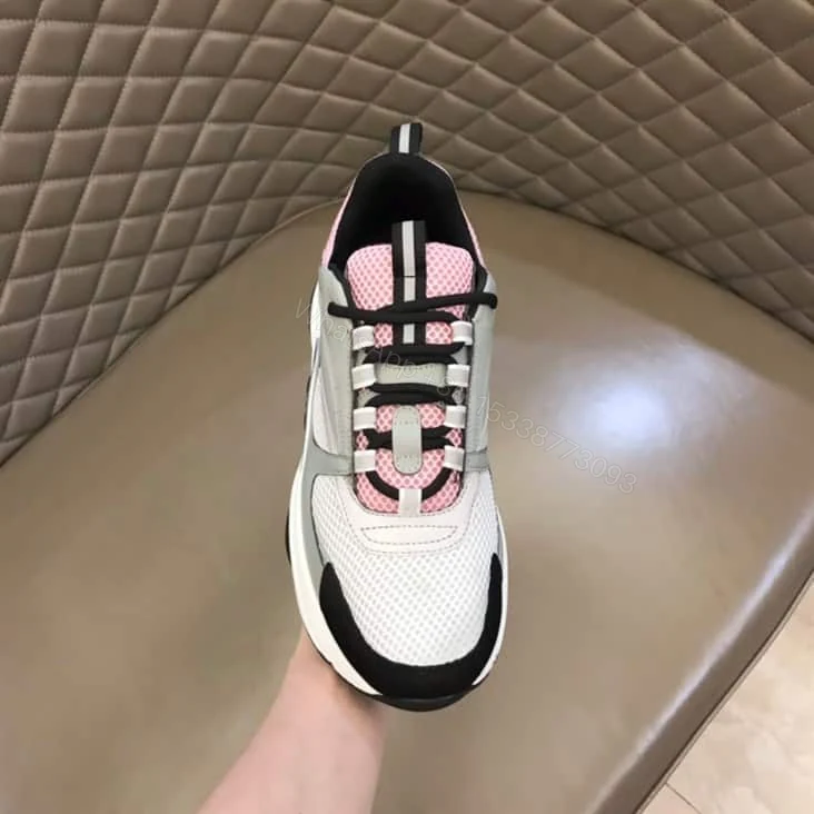 View 6 of B22 SNEAKER TECHNICAL MESH WITH AND CALFSKIN – CD109